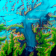 Columbia Glacier, July 29 1986.